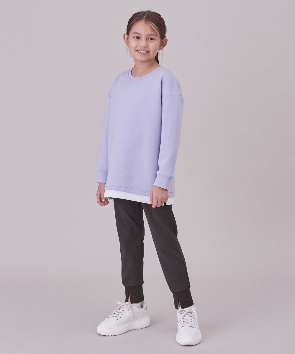 【オンワード】 UNFILO>パンツ 【UNFILO KIDS】最愛ジョグパン(UNISEX) チャコール 140 キッズ