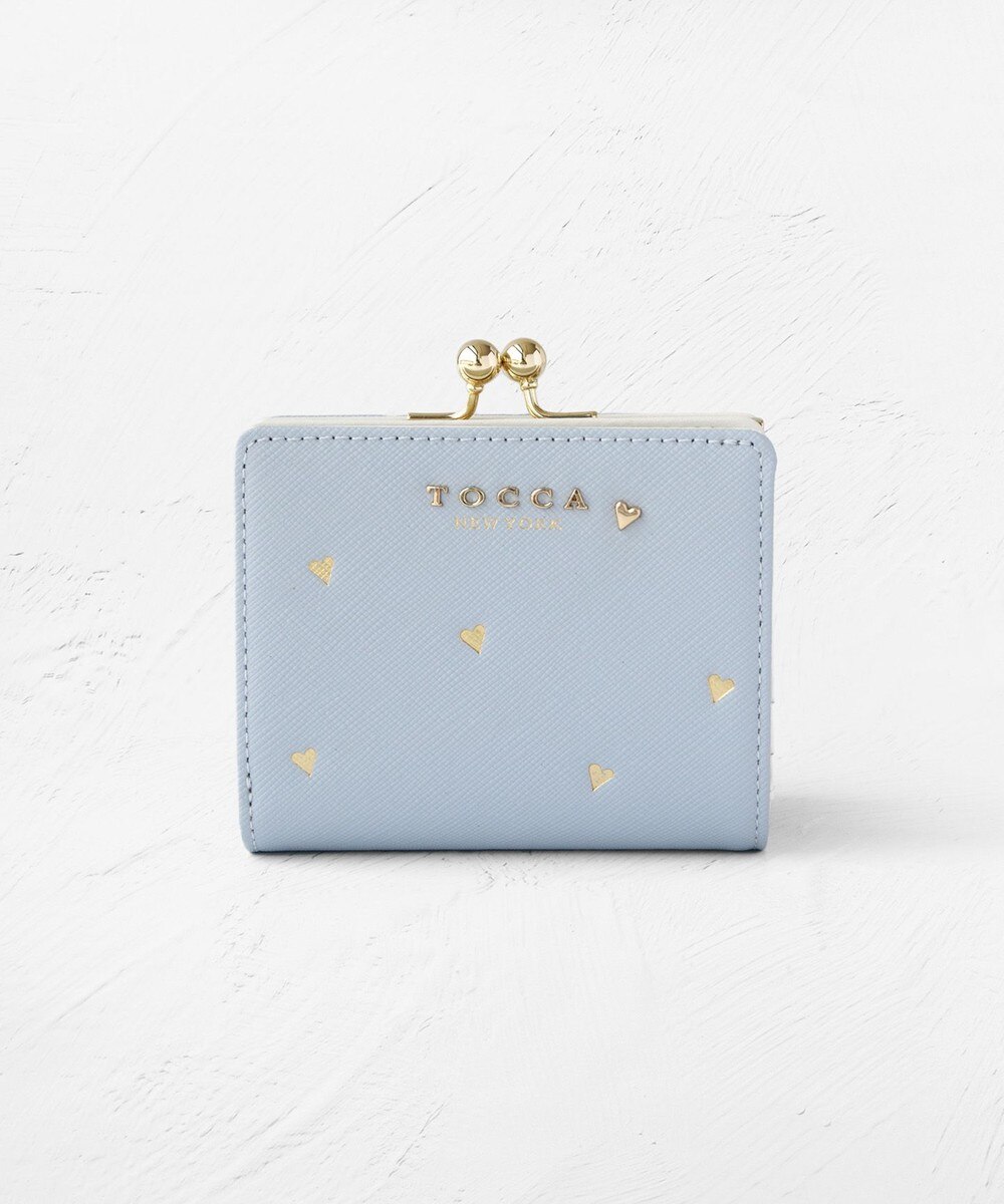 【オンワード】 TOCCA>財布/小物 LUCKY SHOWER BIIFOLOD WALLET 二つ折り財布 ブルー F レディース