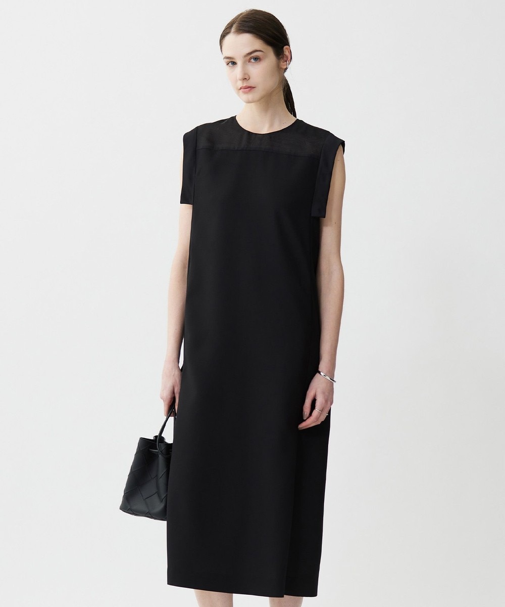 【オンワード】 ICB>ワンピース 【UVケア・接触冷感・速乾・洗える】 FluidBackSatin デザインワンピース ブラック 6 レディース 【オンワード】 ICB>ワンピース 【UVケア・接触冷感・速乾・洗える】 FluidBackSatin デザインワンピース ブラック 6 レディース