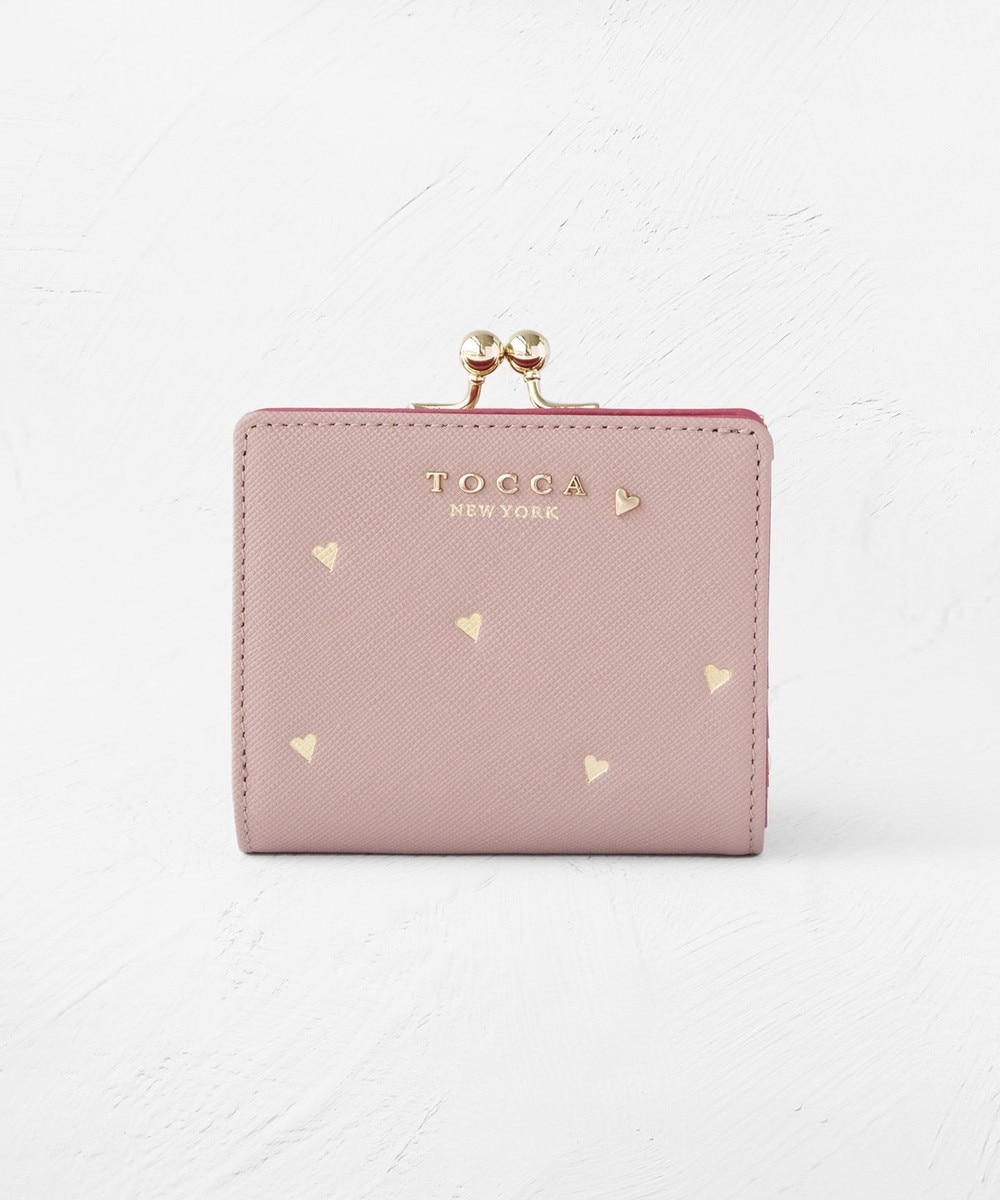 【オンワード】 TOCCA>財布/小物 LUCKY SHOWER BIIFOLOD WALLET 二つ折り財布 ピンク F レディース 【オンワード】 TOCCA>財布/小物 LUCKY SHOWER BIIFOLOD WALLET 二つ折り財布 ピンク F レディース