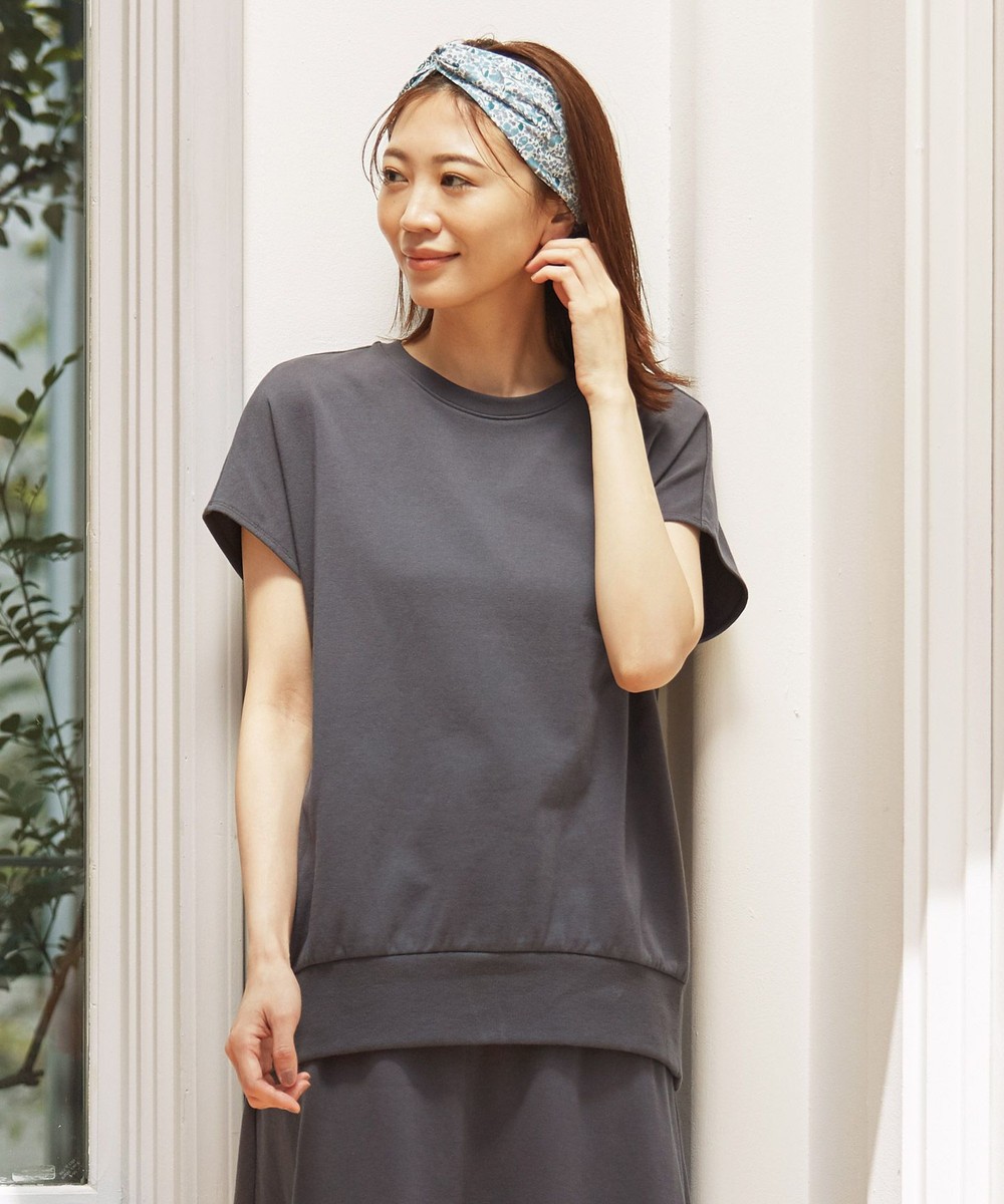 【オンワード】 J.PRESS LADIES S>トップス 裏毛 カットソー ブラウン S レディース 【送料無料】