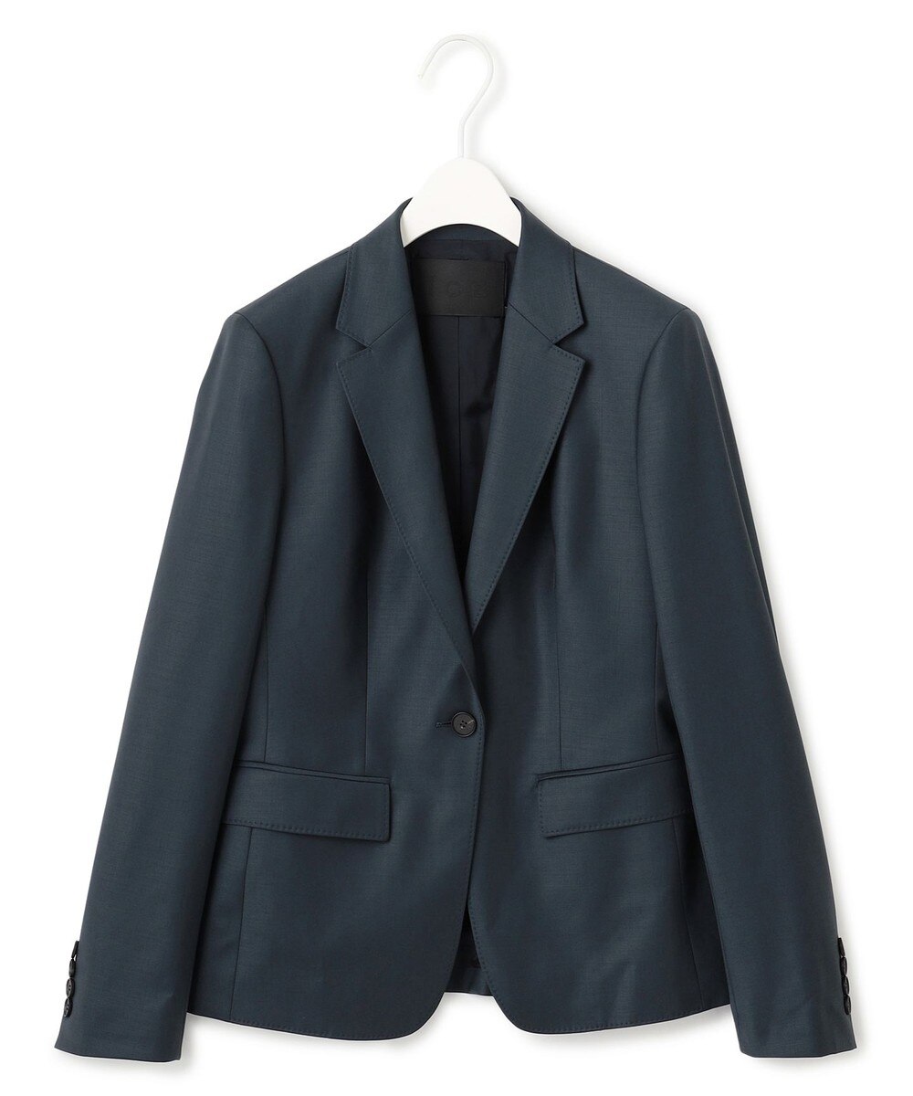 【オンワード】 ICB>ジャケット/アウター 【新色追加・セットアップ対応】Bahariye テーラードジャケット ダークグリーン 2 レディース