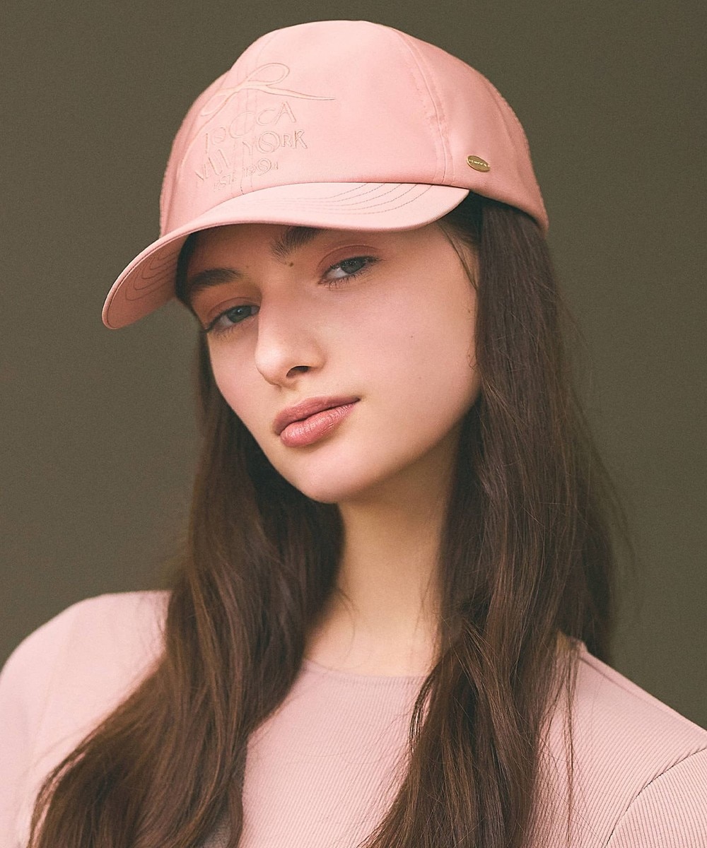 【オンワード】 TOCCA>帽子 【UV90%以上カット・吸水速乾・接触冷感・抗菌防臭・サイズ調整可・洗える】DANCING RIBBON LOGOCAP キャップ ピンク F レディース 【オンワード】 TOCCA>帽子 【UV90%以上カット・吸水速乾・接触冷感・抗菌防臭・サイズ調整可・洗える】DANCING RIBBON LOGOCAP キャップ ピンク F レディース