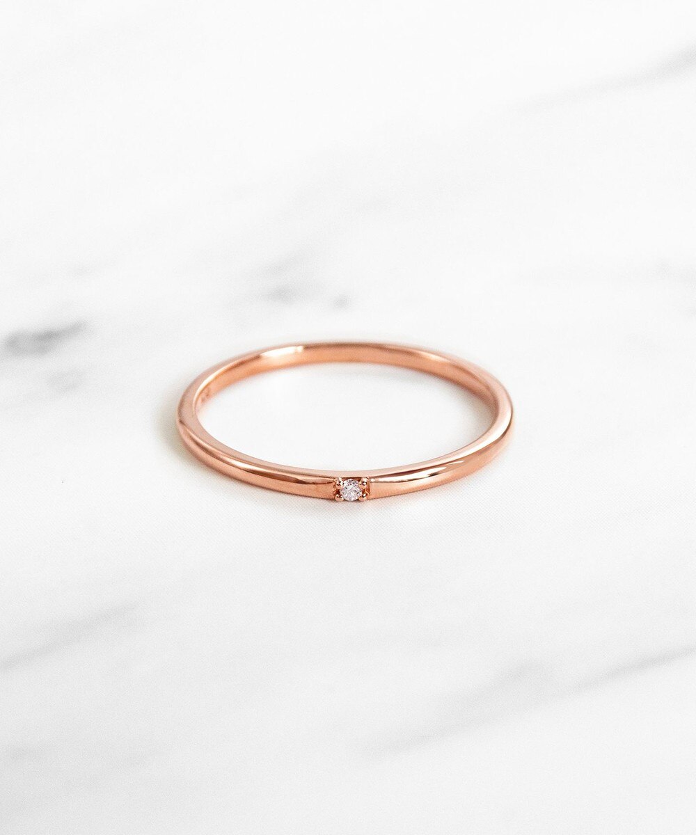 Tiam K10ゴールド リング「Mia」 ミア 10金 デザイン 指輪