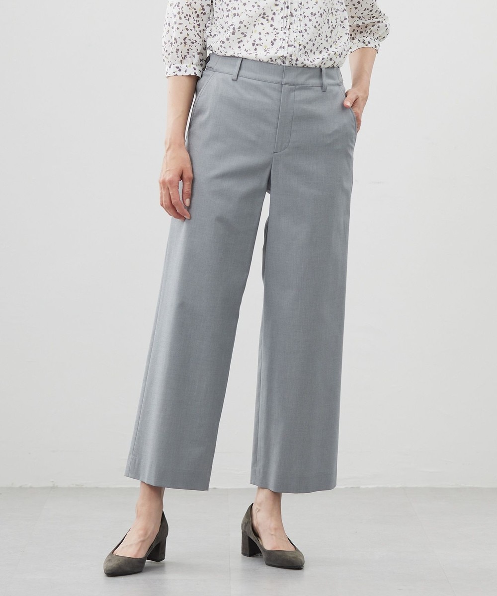 【オンワード】 J.PRESS LADIES L(大きいサイズ)>パンツ 【セットアップ対応・洗える・撥水】コットンFITTY ストレート パンツ グレー T13 レディース 【オンワード】 J.PRESS LADIES L(大きいサイズ)>パンツ 【セットアップ対応・洗える・撥水】コットンFITTY ストレート パンツ グレー T13 レディース