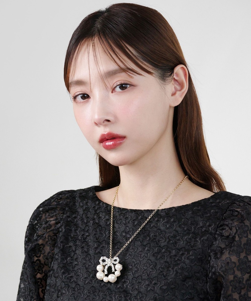 【オンワード】 TOCCA>アクセサリー 【2WAY】PROMISE PEARL RIBBON BROOCH NECKLACE ブローチ ネックレス ゴールド F レディース 【オンワード】 TOCCA>アクセサリー 【2WAY】PROMISE PEARL RIBBON BROOCH NECKLACE ブローチ ネックレス ゴールド F レディース
