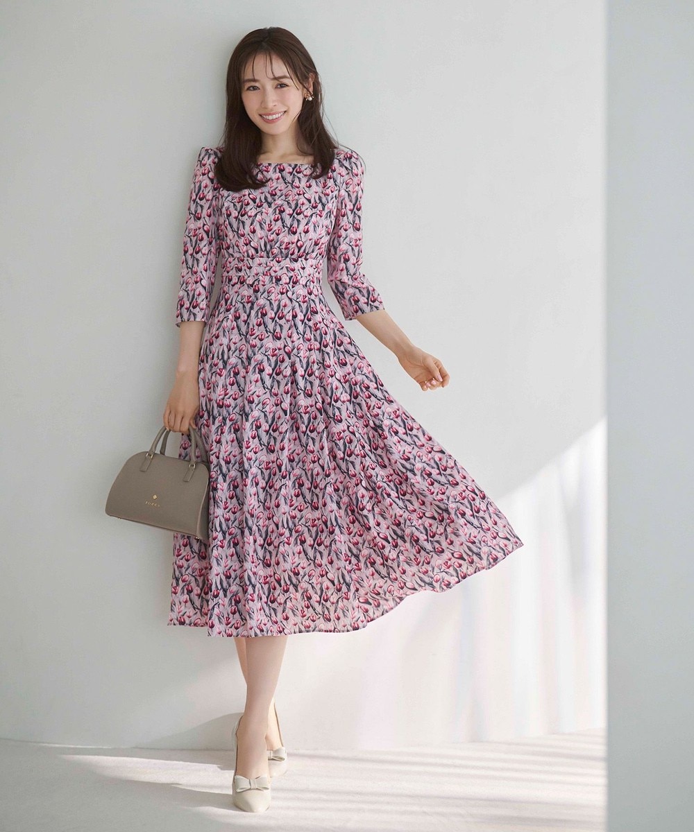 【オンワード】 TOCCA>ワンピース 【00サイズあり・洗える・消臭】AUTUMN BABYS ドレス ピンク 6 レディース 【オンワード】 TOCCA>ワンピース 【00サイズあり・洗える・消臭】AUTUMN BABYS ドレス ピンク 6 レディース