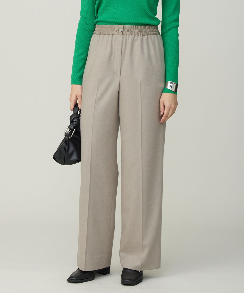 【オンワード】 ICB>パンツ 【先行予約】 ウォッシャブルライトウール ストレートパンツ クレイカーキ 0 レディース 【オンワード】 ICB>パンツ 【先行予約】 ウォッシャブルライトウール ストレートパンツ クレイカーキ 0 レディース