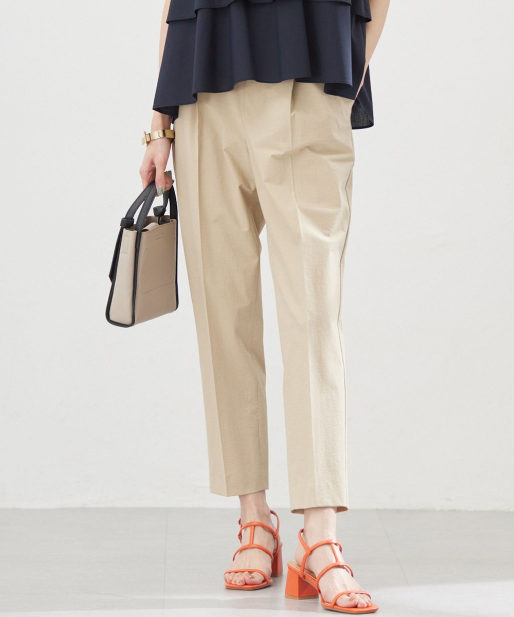 【オンワード】 組曲>パンツ スーパーライトストレッチテーパード パンツ ベージュ 3 レディース 【オンワード】 組曲>パンツ スーパーライトストレッチテーパード パンツ ベージュ 3 レディース