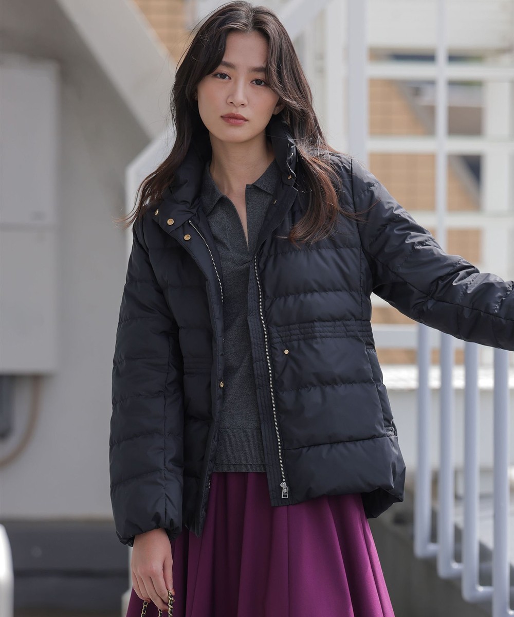 【オンワード】 組曲>ジャケット/アウター ライトタフタショート ダウン ブラック 3 レディース 【オンワード】 組曲>ジャケット/アウター ライトタフタショート ダウン ブラック 3 レディース