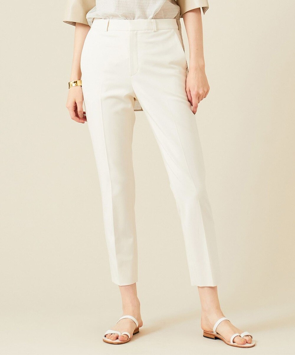 【オンワード】 BEIGE,>パンツ 【STORY 3月号掲載】NANTES / クロップドパンツ Camel 6 レディース 【送料無料】