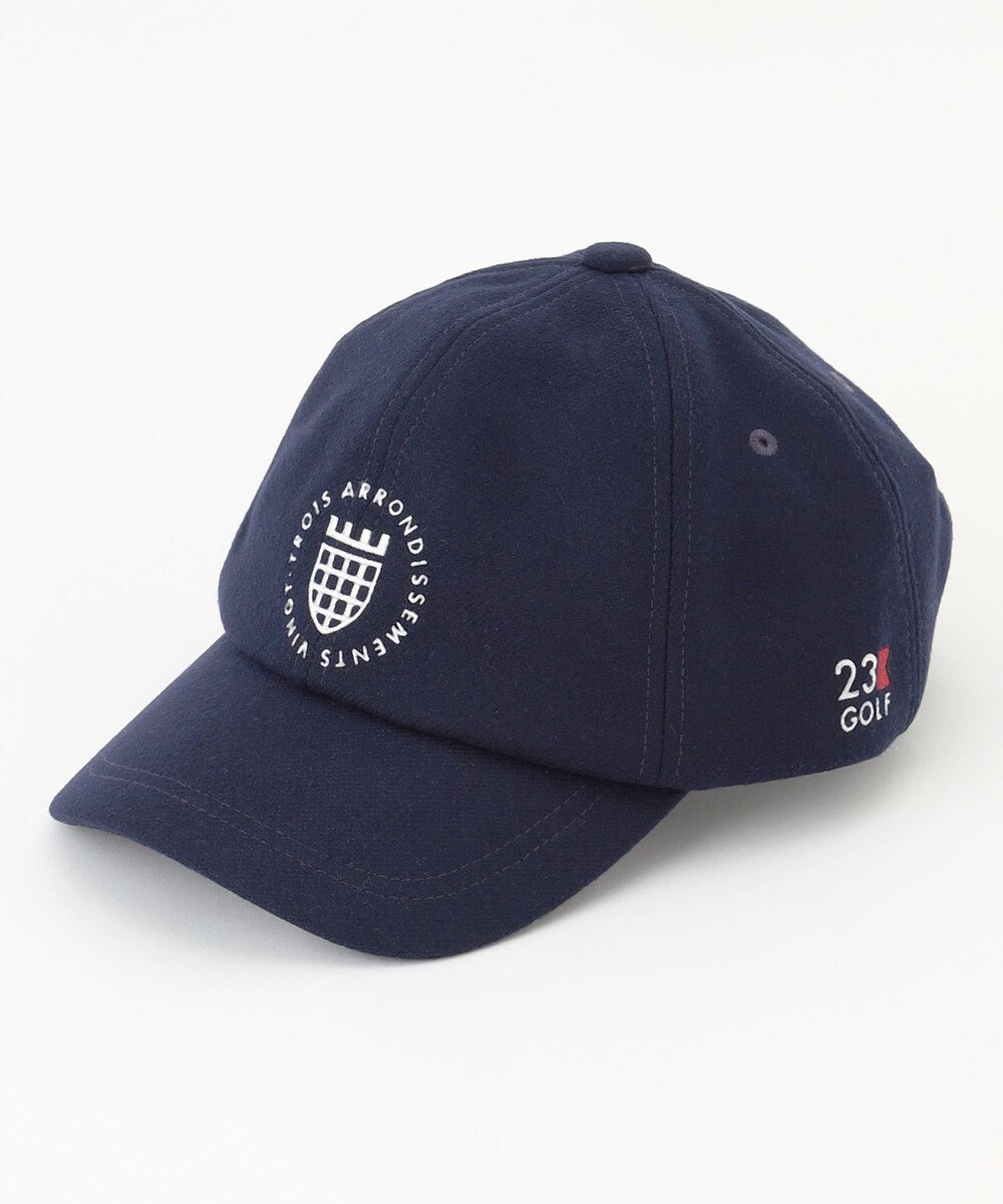 【オンワード】 23区GOLF>雑貨/ホビー/スポーツ 【UNISEX】起毛キャップ ネイビー F レディース