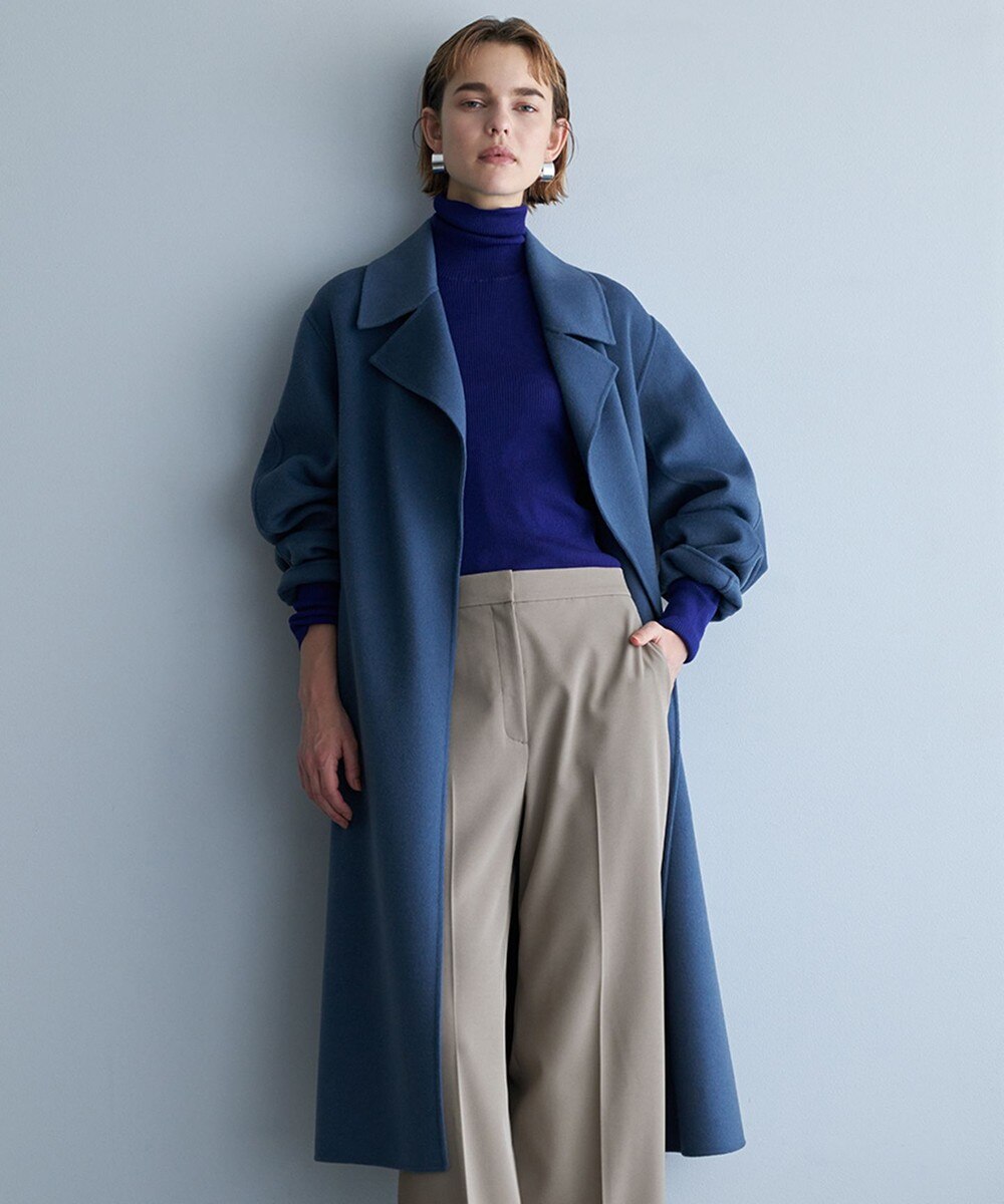 【オンワード】 ICB L(大きいサイズ)>ジャケット/アウター WoolRever ロングコート ブルーグレー 42 レディース 【オンワード】 ICB L(大きいサイズ)>ジャケット/アウター WoolRever ロングコート ブルーグレー 42 レディース