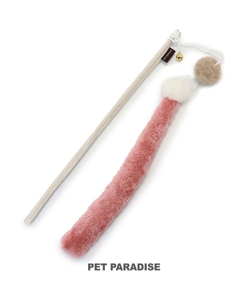 ＜オンワード＞PET PARADISE>ペットグッズ 猫じゃらし しっぽ 《ピンク》 ピンク 0