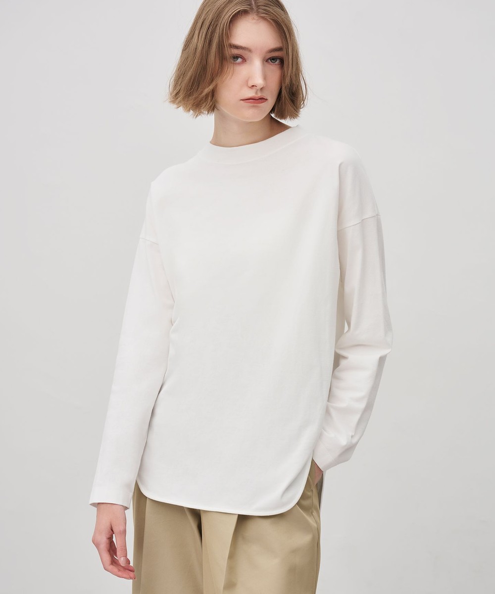 【オンワード】 uncrave>トップス 【洗濯機洗い可】プレーンジャージー ロンT オフ F レディース 【オンワード】 uncrave>トップス 【洗濯機洗い可】プレーンジャージー ロンT オフ F レディース