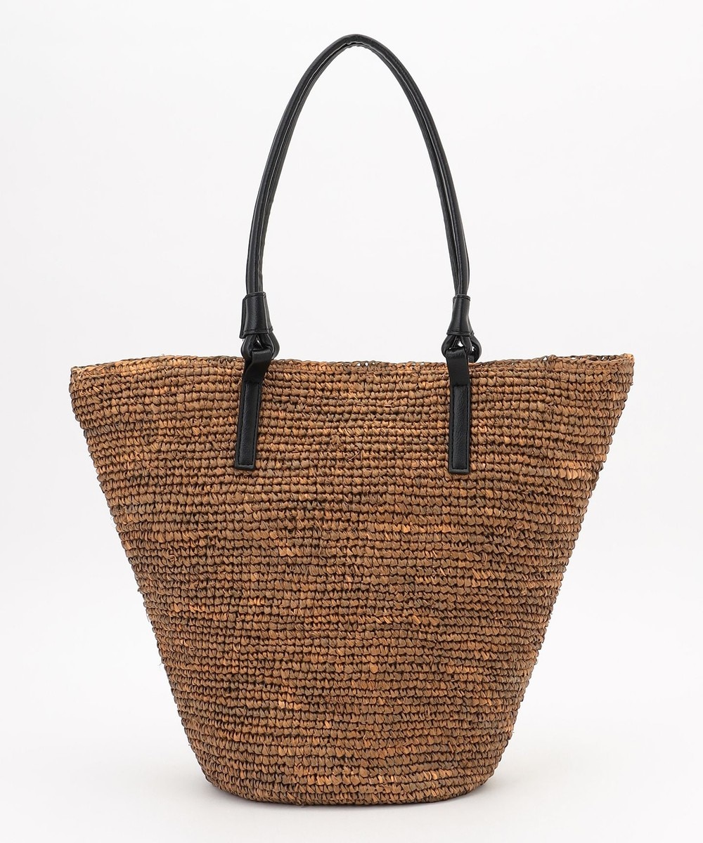 【オンワード】 自由区>バッグ 【カタログ掲載】ラフィアテーパードトート バッグ ブラウン F レディース 【オンワード】 自由区>バッグ 【カタログ掲載】ラフィアテーパードトート バッグ ブラウン F レディース