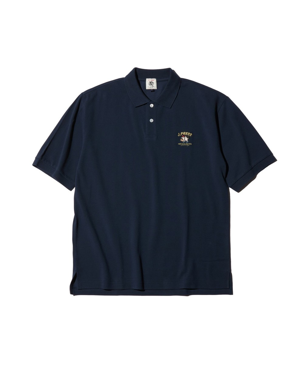 【オンワード】 J.PRESS MEN>トップス 【AaronChang】【UNISEX】カノコ ポロシャツ ネイビー M メンズ 【オンワード】 J.PRESS MEN>トップス 【AaronChang】【UNISEX】カノコ ポロシャツ ネイビー M メンズ