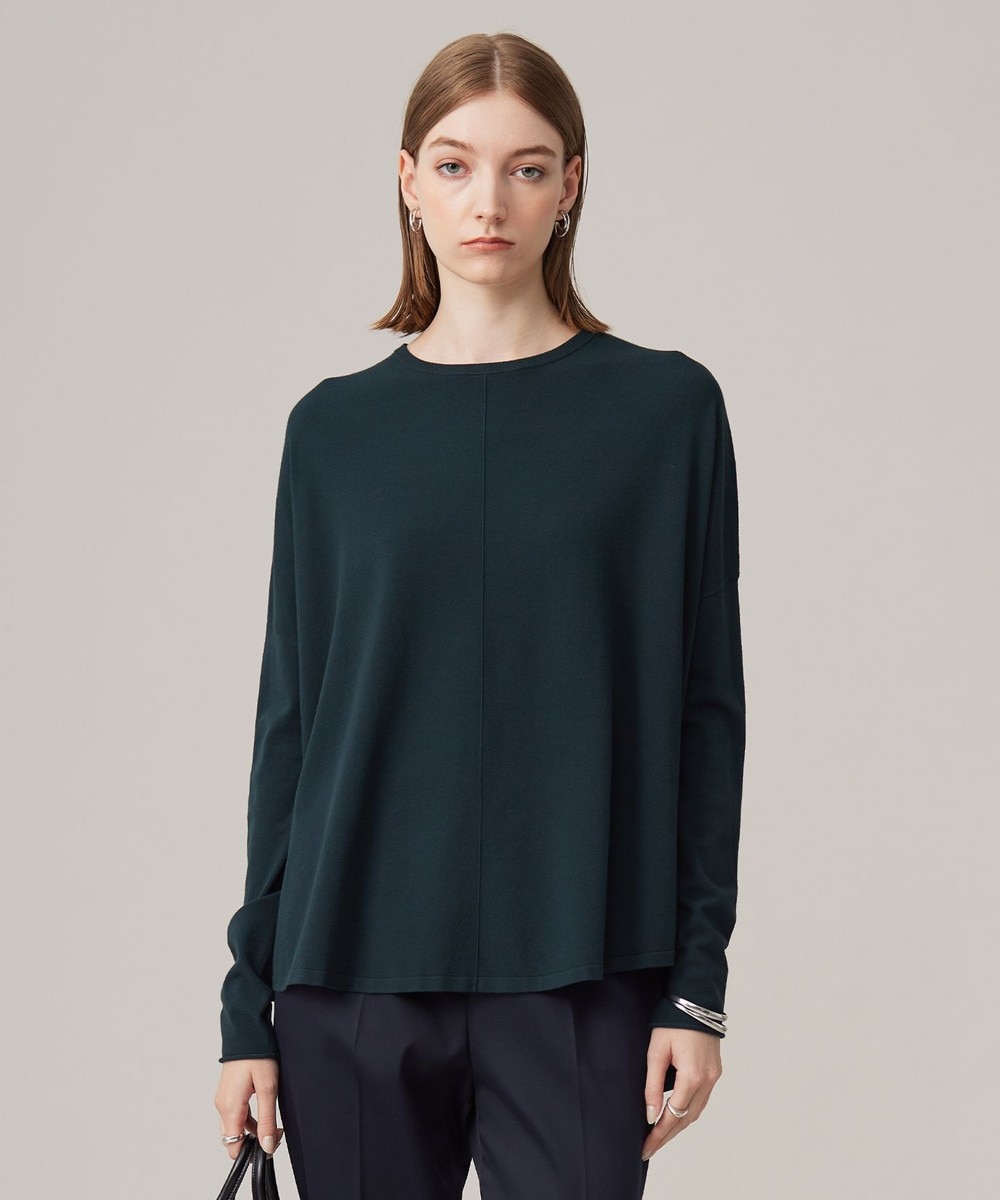 【オンワード】 ICB>トップス 【洗える】 ヴィスコースワイド プルオーバー ミッドグリーン S レディース 【オンワード】 ICB>トップス 【洗える】 ヴィスコースワイド プルオーバー ミッドグリーン S レディース