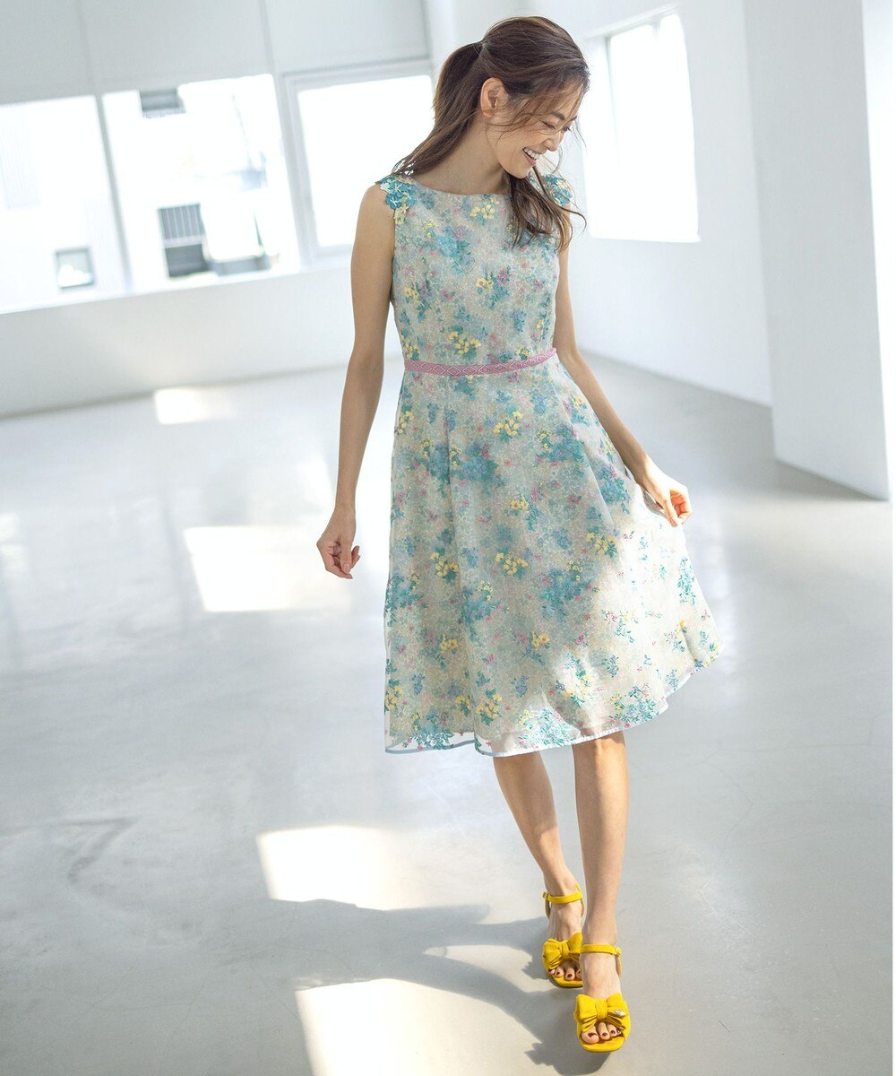 【オンワード】 TOCCA>ワンピース 【洗える!】JOANNA LOUISE ドレス グリーン 6 レディース 【送料無料】