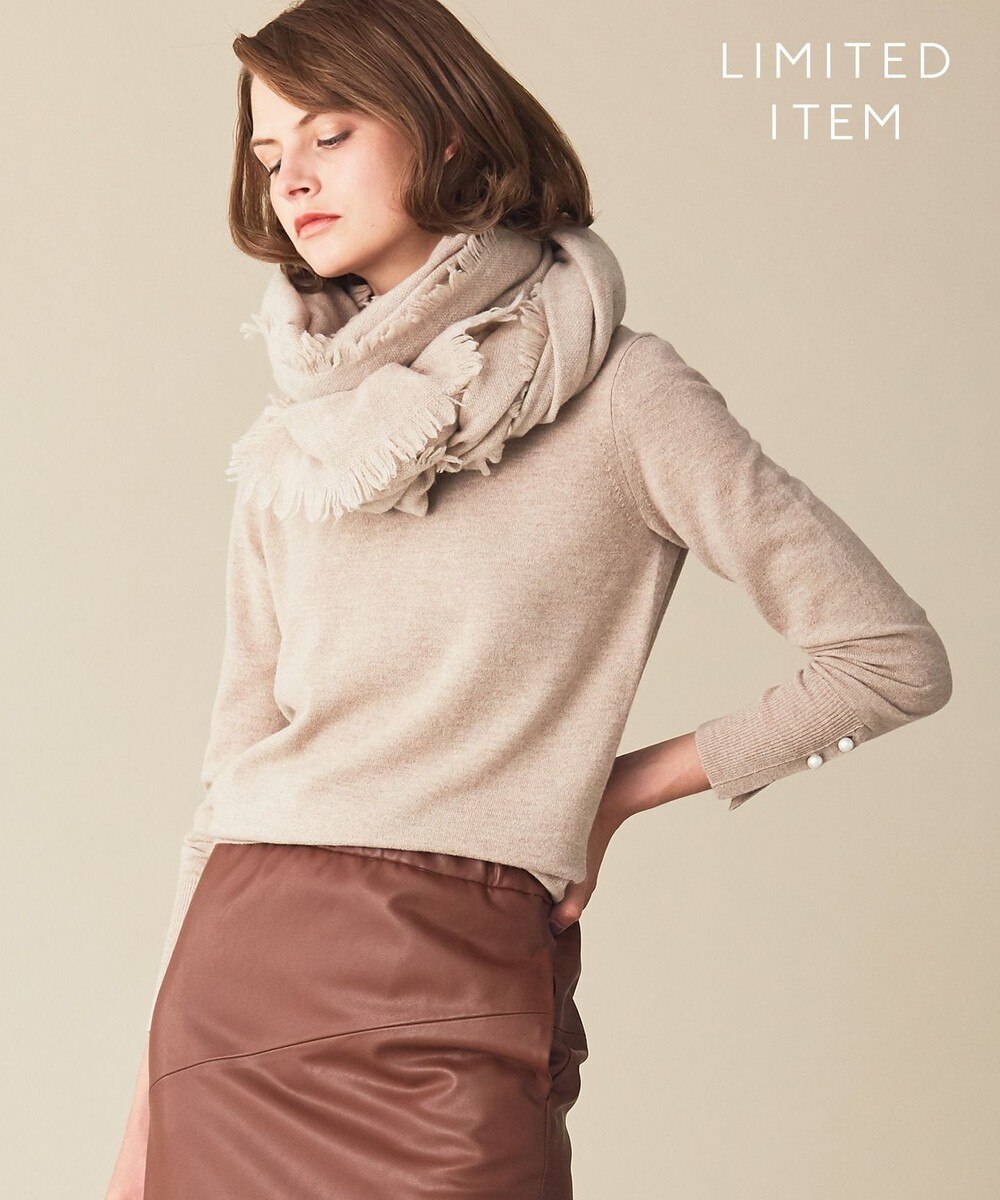 【オンワード】 BEIGE,>トップス 【一部店舗限定】CLAIRA / クルーネックニット L Grey 4 レディース 【送料無料】