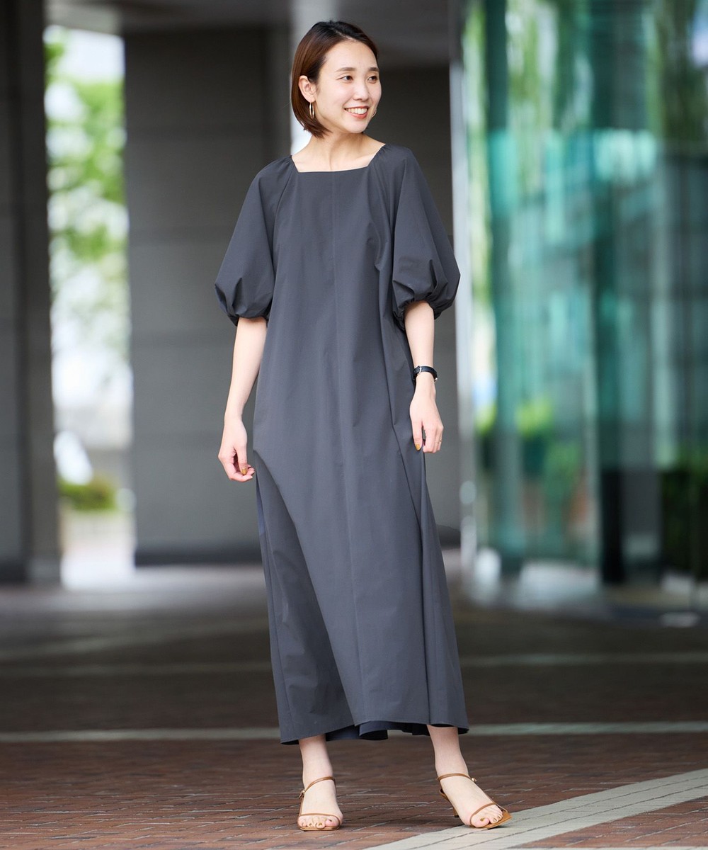 【オンワード】 UNFILO>ワンピース 【接触冷感/UVケア/撥水】FINE MOVE 2WAYワンピース チャコール M レディース 【オンワード】 UNFILO>ワンピース 【接触冷感/UVケア/撥水】FINE MOVE 2WAYワンピース チャコール M レディース