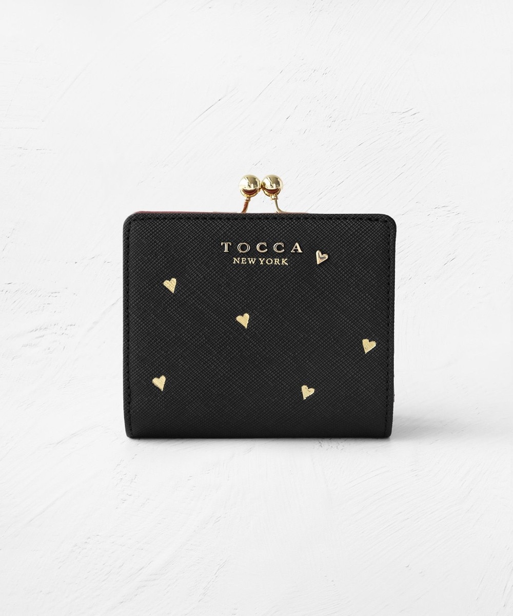 【オンワード】 TOCCA>財布/小物 LUCKY SHOWER BIIFOLOD WALLET 二つ折り財布 ブラック F レディース 【オンワード】 TOCCA>財布/小物 LUCKY SHOWER BIIFOLOD WALLET 二つ折り財布 ブラック F レディース
