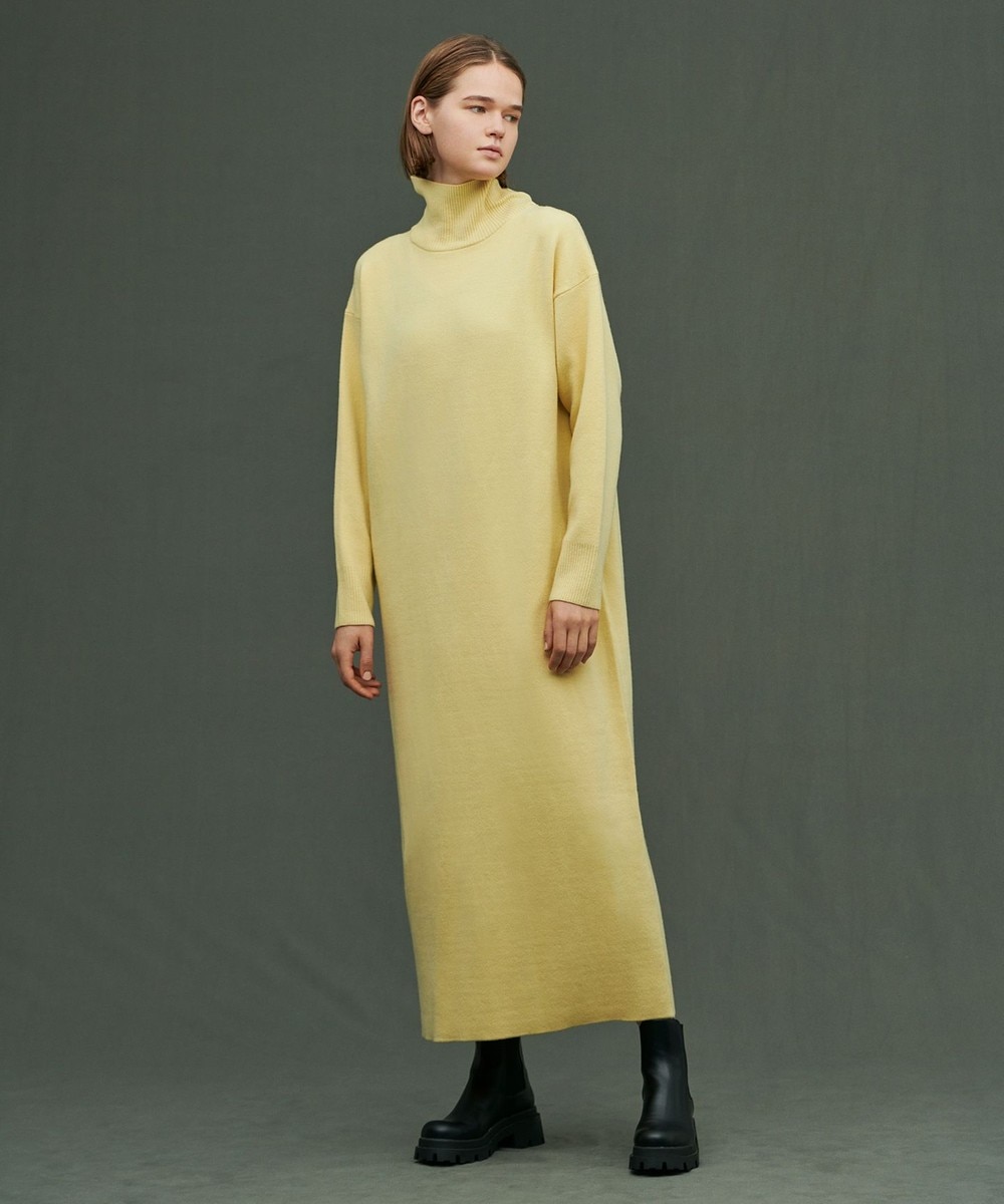 【オンワード】 uncrave>ワンピース 【追加販売】ウールカシミヤ ニットワンピース イエロー 1 レディース 【送料無料】