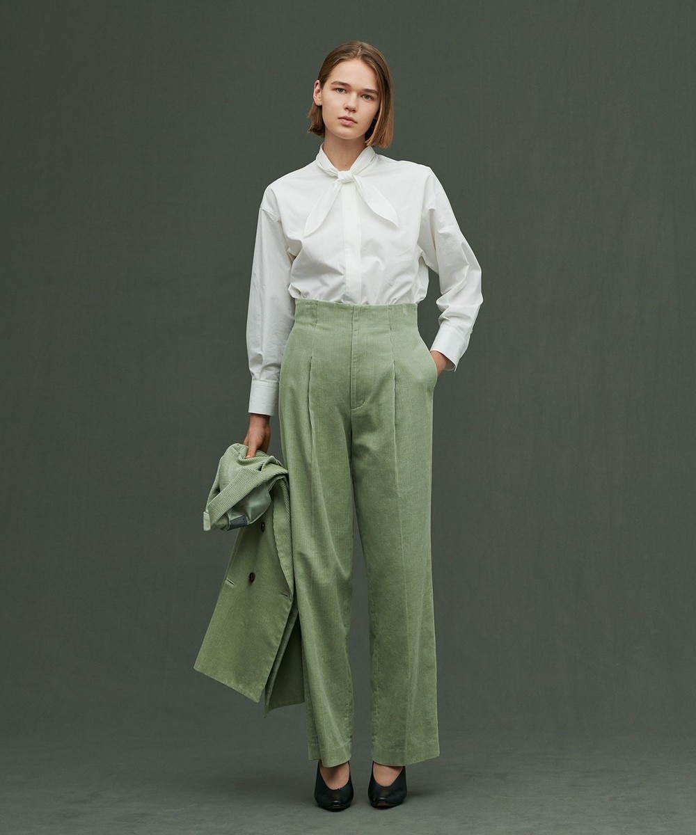 【オンワード】 uncrave>パンツ コーデュロイ パンツ セージ 1 レディース 【送料無料】