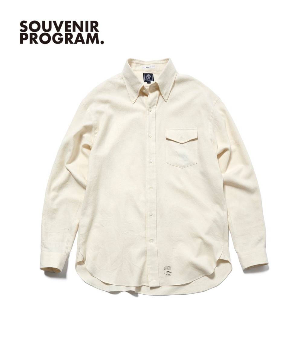 【オンワード】 J.PRESS MEN>トップス 【J.PRESS ORIGINALS】【UNISEX】Cotton Silk Yarn Dyed Twill B.D. Shirts / Baggy-Fit アイボリー M メンズ 【オンワード】 J.PRESS MEN>トップス 【J.PRESS ORIGINALS】【UNISEX】Cotton Silk Yarn Dyed Twill B.D. Shirts / Baggy-Fit アイボリー M メンズ