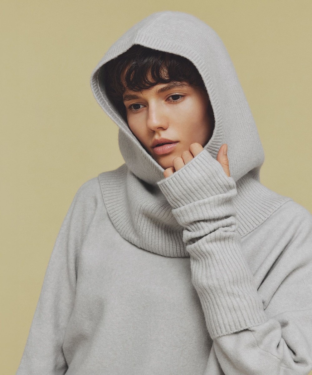 【オンワード】 UNFILO>ファッション雑貨 【洗える】ふわふわニット バラクラバ グレー F レディース 【オンワード】 UNFILO>ファッション雑貨 【洗える】ふわふわニット バラクラバ グレー F レディース