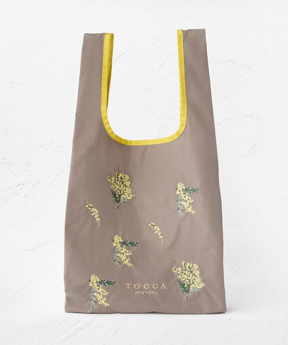 【オンワード】 TOCCA>バッグ 【A4サイズ対応・一部カラー撥水】BOUQUET DE REVE ECO BAG エコバッグ ベージュ F レディース