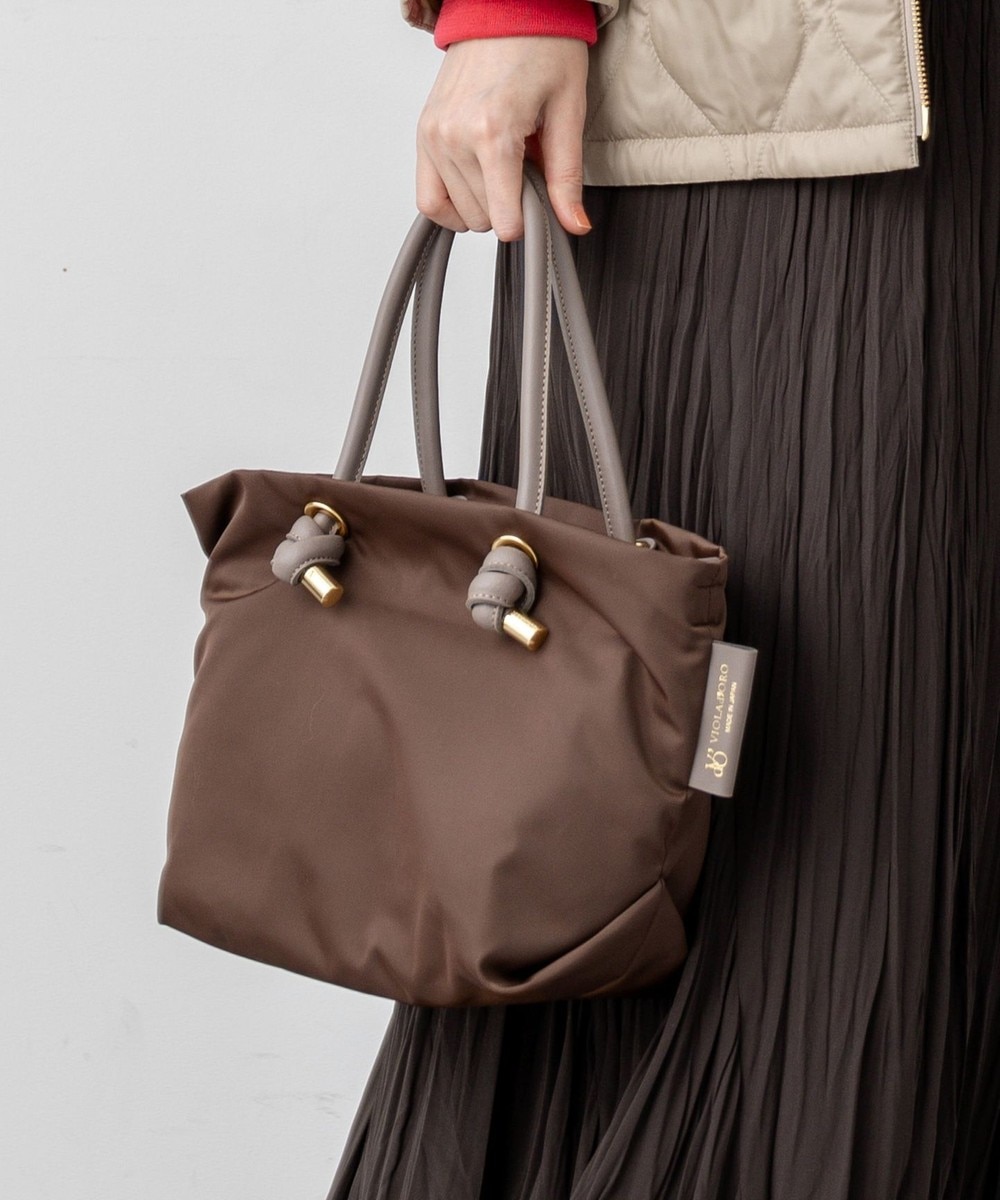 【オンワード】 23区>バッグ VIOLAd'ORO ナイロン トート バッグ ダークブラウン F レディース 【オンワード】 23区>バッグ VIOLAd'ORO ナイロン トート バッグ ダークブラウン F レディース