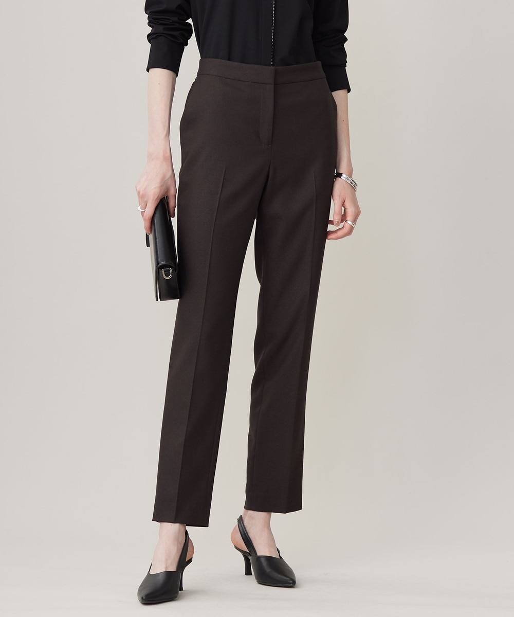 【オンワード】 ICB L(大きいサイズ)>パンツ 【洗える】プロヴィスウールツイル スティックパンツ チャコール 44 レディース 【オンワード】 ICB L(大きいサイズ)>パンツ 【洗える】プロヴィスウールツイル スティックパンツ チャコール 44 レディース