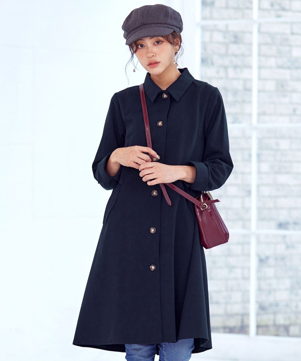 【洗える】ステンカラーコート