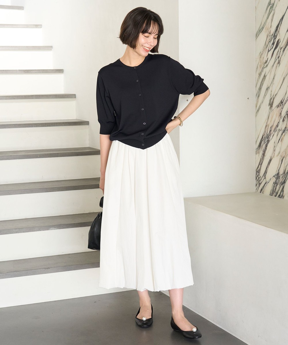 【オンワード】 UNFILO>スカート 【STORY×UNFILOコラボ】バルーンスカート オフ L レディース 【オンワード】 UNFILO>スカート 【STORY×UNFILOコラボ】バルーンスカート オフ L レディース