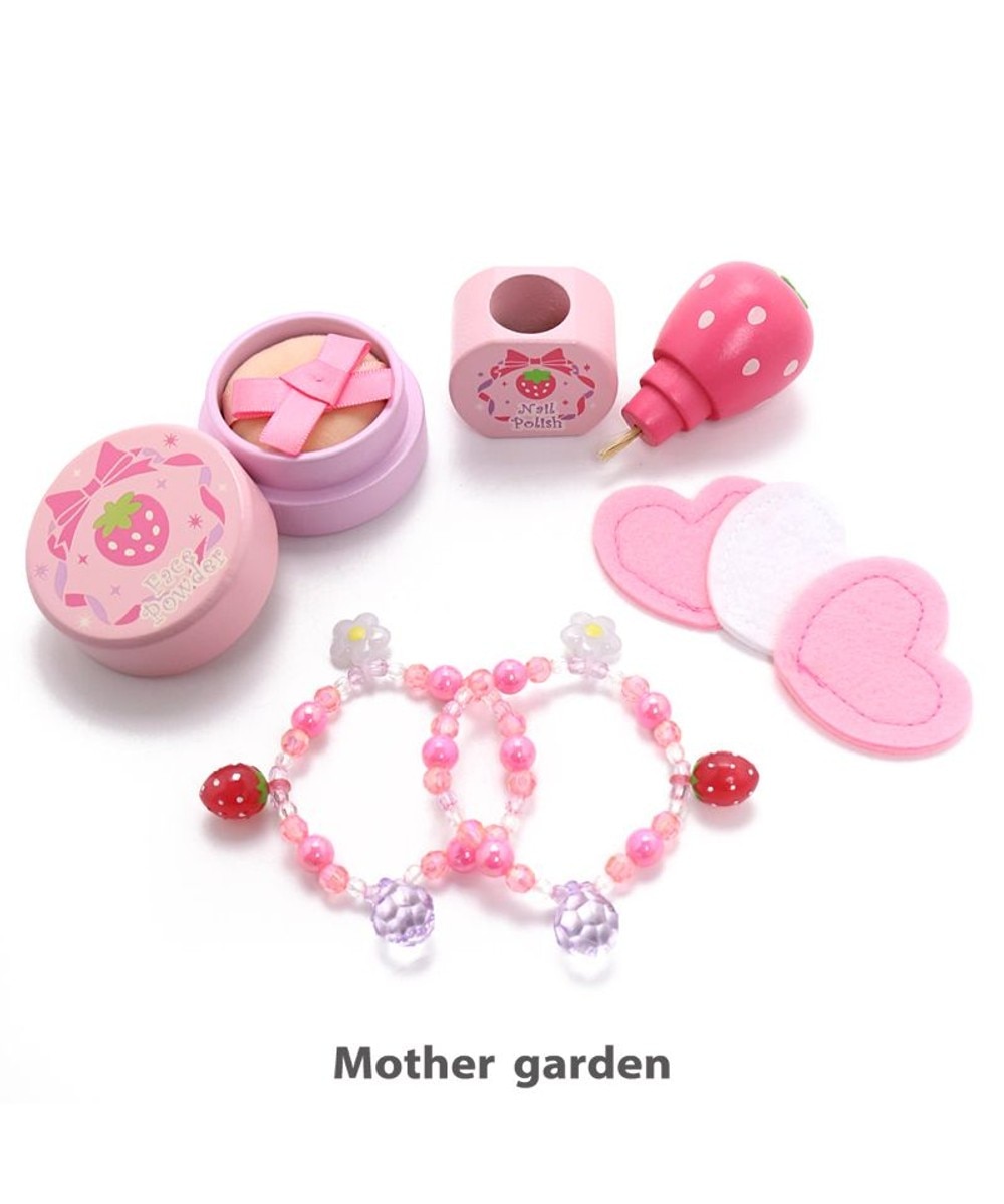 ＜オンワード＞Mother garden>おもちゃ マザーガーデン 野いちごままごと おしろいセット《桃》 ピンク（淡） - キッズ