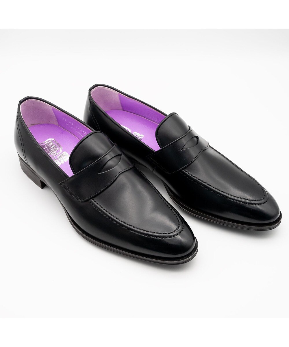 ＜オンワード＞TOMOE & Co.>シューズ 【鞆ゑ(ともえ)】藤シリーズ ラバーソールでクッション性があり、革靴の硬さを感じさせない履きやすさ。 ブラック 26.0cm メンズ