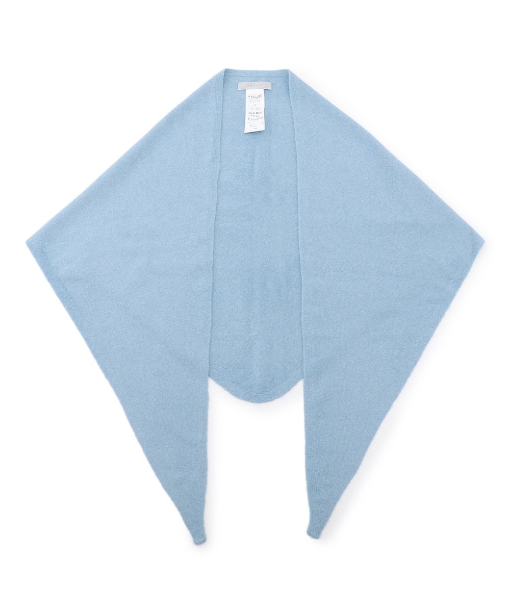 【オンワード】 UNFILO>ファッション雑貨 【WEB/一部店舗限定】ふわふわニット 三角ストール サックス F レディース 【オンワード】 UNFILO>ファッション雑貨 【WEB/一部店舗限定】ふわふわニット 三角ストール サックス F レディース