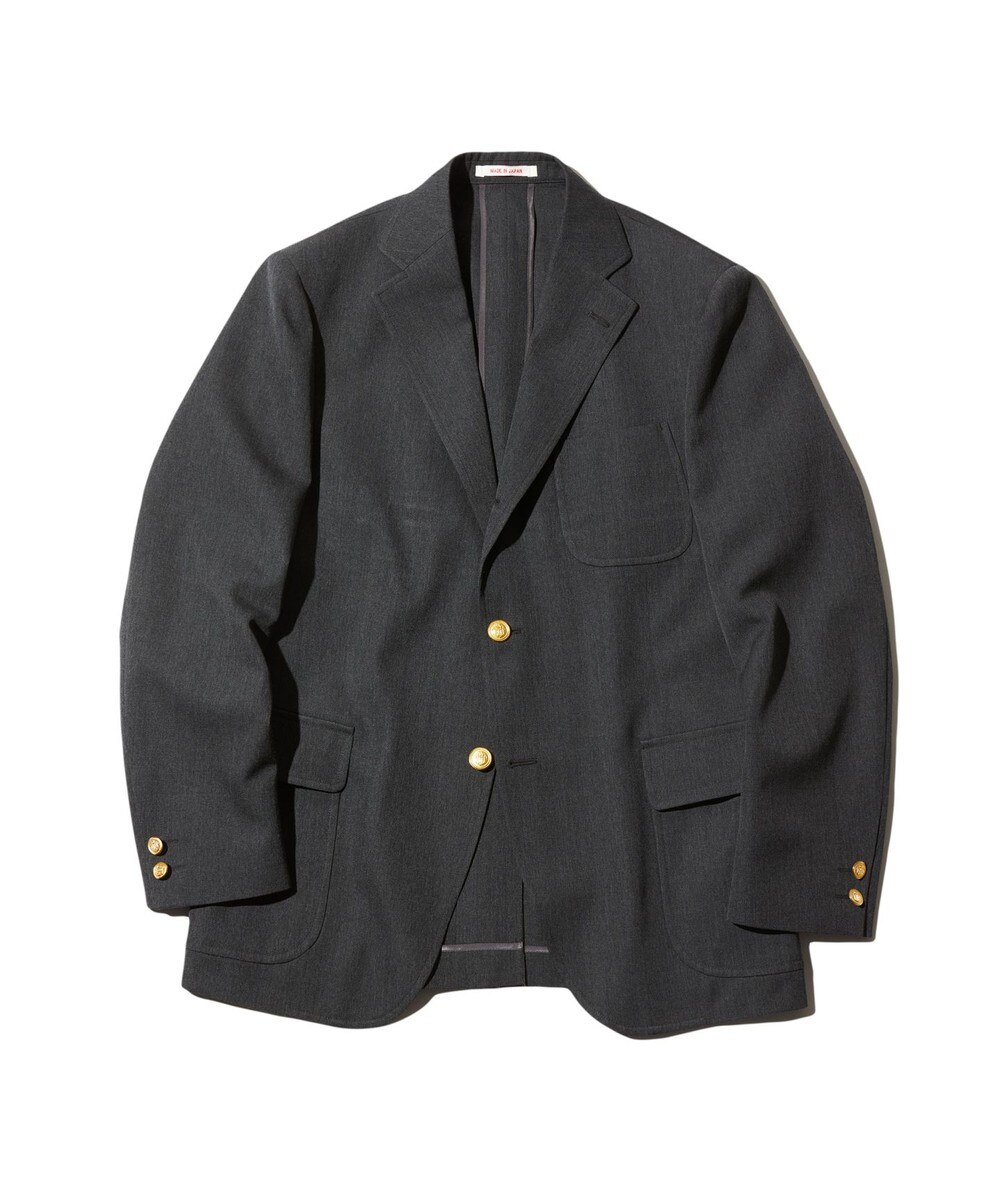 【オンワード】 J.PRESS MEN>ジャケット/アウター 【J.PRESS ORIGINALS】MAGIC CUBA GABARDINE 3B BLAZER / JAPAN MADE グレー 38 メンズ