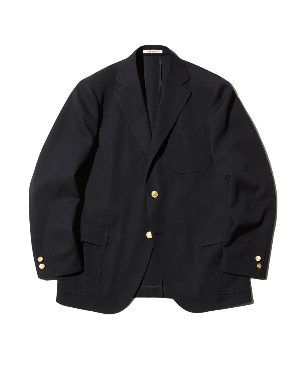 【オンワード】 J.PRESS MEN>ジャケット/アウター 【J.PRESS ORIGINALS】MAGIC CUBA GABARDINE 3B BLAZER / JAPAN MADE ネイビー 36 メンズ