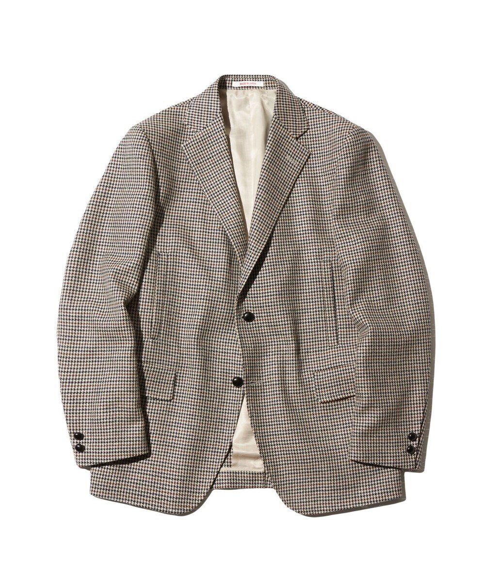 【オンワード】 J.PRESS MEN>ジャケット/アウター 【J.PRESS ORIGINALS】JAPAN SILK TWEED HANTING JACKET / JAPAN MADE ベージュ 36 メンズ