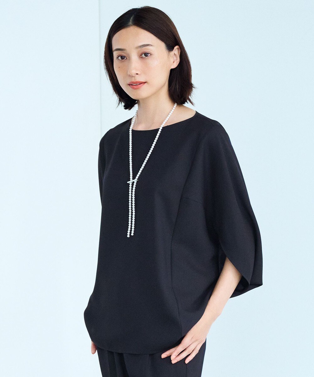 【オンワード】 ICB L(大きいサイズ)>トップス 【新色追加・WEB限定カラーあり・UVケア・接触冷感・速乾・防シワ・洗える】FluidBackSatin ドルマンスリーブブラウス ネイビー 46 レディース 【オンワード】 ICB L(大きいサイズ)>トップス 【新色追加・WEB限定カラーあり・UVケア・接触冷感・速乾・防シワ・洗える】FluidBackSatin ドルマンスリーブブラウス ネイビー 46 レディース