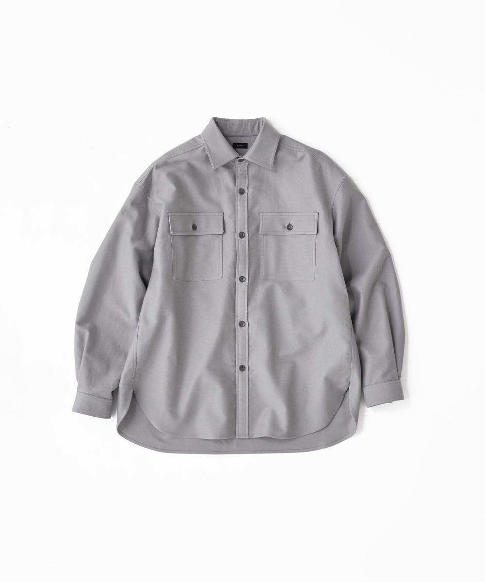 【オンワード】 JOSEPH MEN>トップス 【GLOBAL LINE】MOLESKIN PEACH SHIRTS ネイビー 48 メンズ 【送料無料】