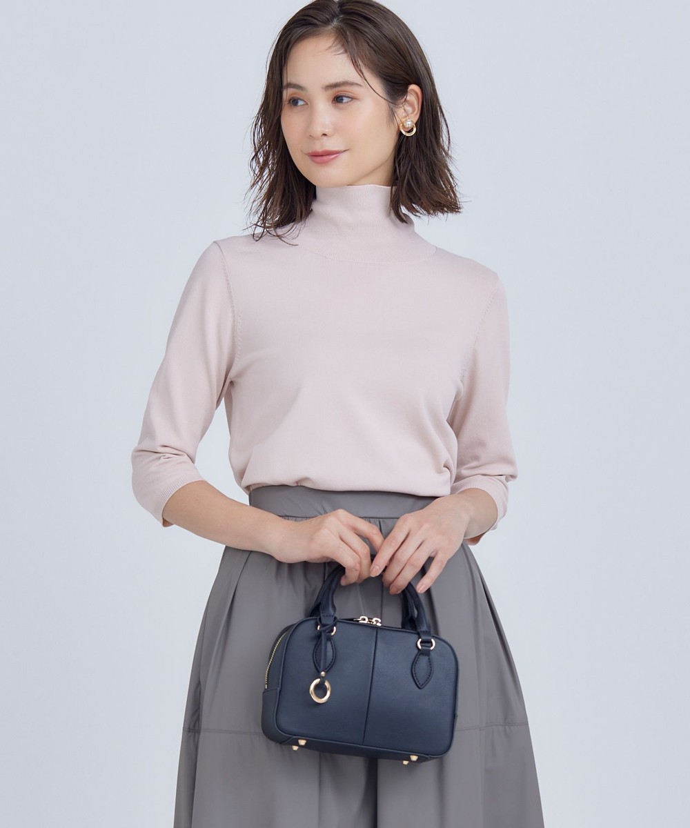 【オンワード】 組曲>トップス 【6色展開・UVケア】モダンタートルニット ピンクベージュ 2 レディース 【オンワード】 組曲>トップス 【6色展開・UVケア】モダンタートルニット ピンクベージュ 2 レディース