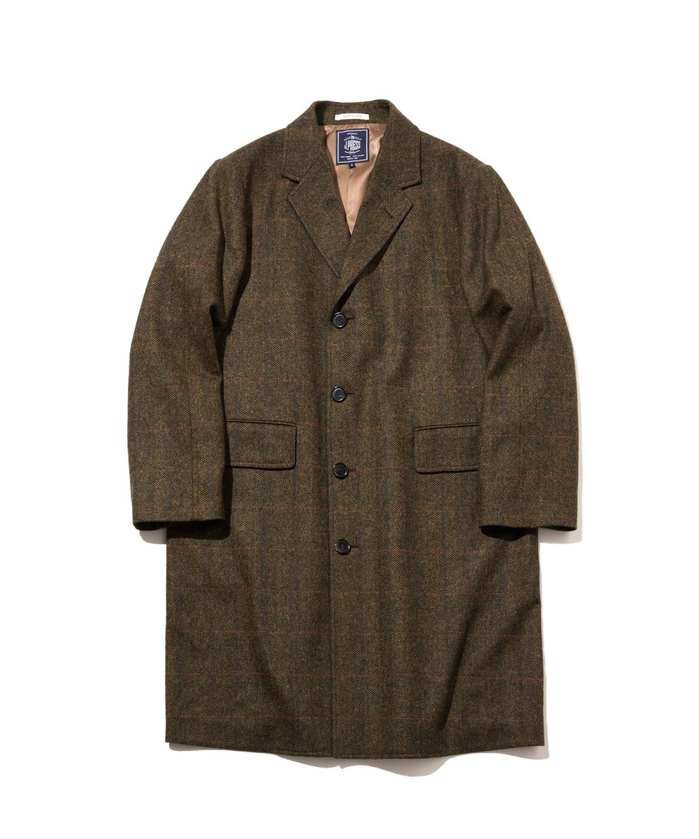 【オンワード】 J.PRESS MEN>ジャケット/アウター 【J.PRESS ORIGINALS】Lambs Tweed Single Chester Coat / Japan Made カーキ M メンズ 【オンワード】 J.PRESS MEN>ジャケット/アウター 【J.PRESS ORIGINALS】Lambs Tweed Single Chester Coat / Japan Made カーキ M メンズ