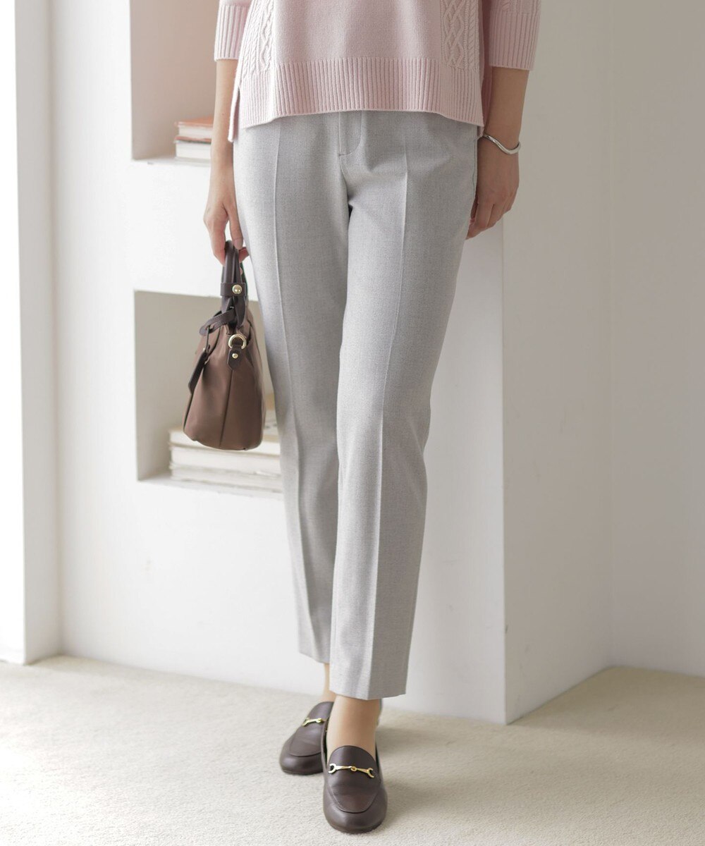 【オンワード】 J.PRESS LADIES>パンツ チェルビック テーパード パンツ ライトグレー 11 レディース