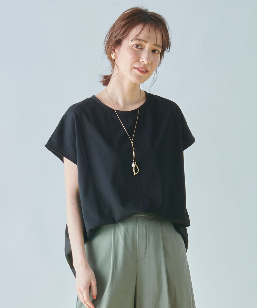 11%OFF！＜オンワード＞J.PRESS YORK STREET>トップス 【UNISEX】ワンポイント腰ポケットTシャツ ホワイト M レディース 【送料無料】