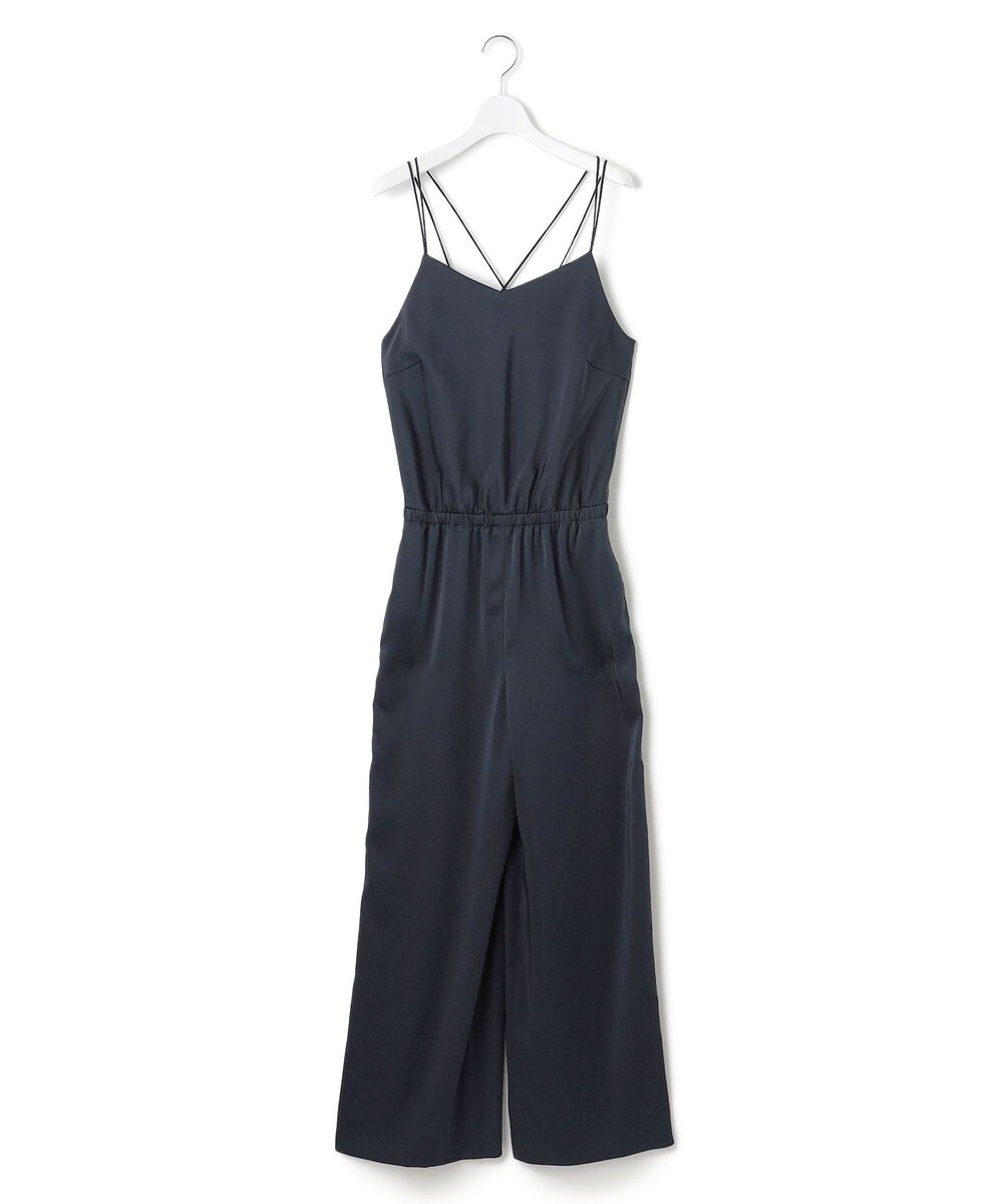 【オンワード】 ICB L(大きいサイズ)>オールインワン・サロペット 【WEB&一部店舗限定】 StretchVintageSatin オールインワン ネイビー 44 レディース 【オンワード】 ICB L(大きいサイズ)>オールインワン・サロペット 【WEB&一部店舗限定】 StretchVintageSatin オールインワン ネイビー 44 レディース