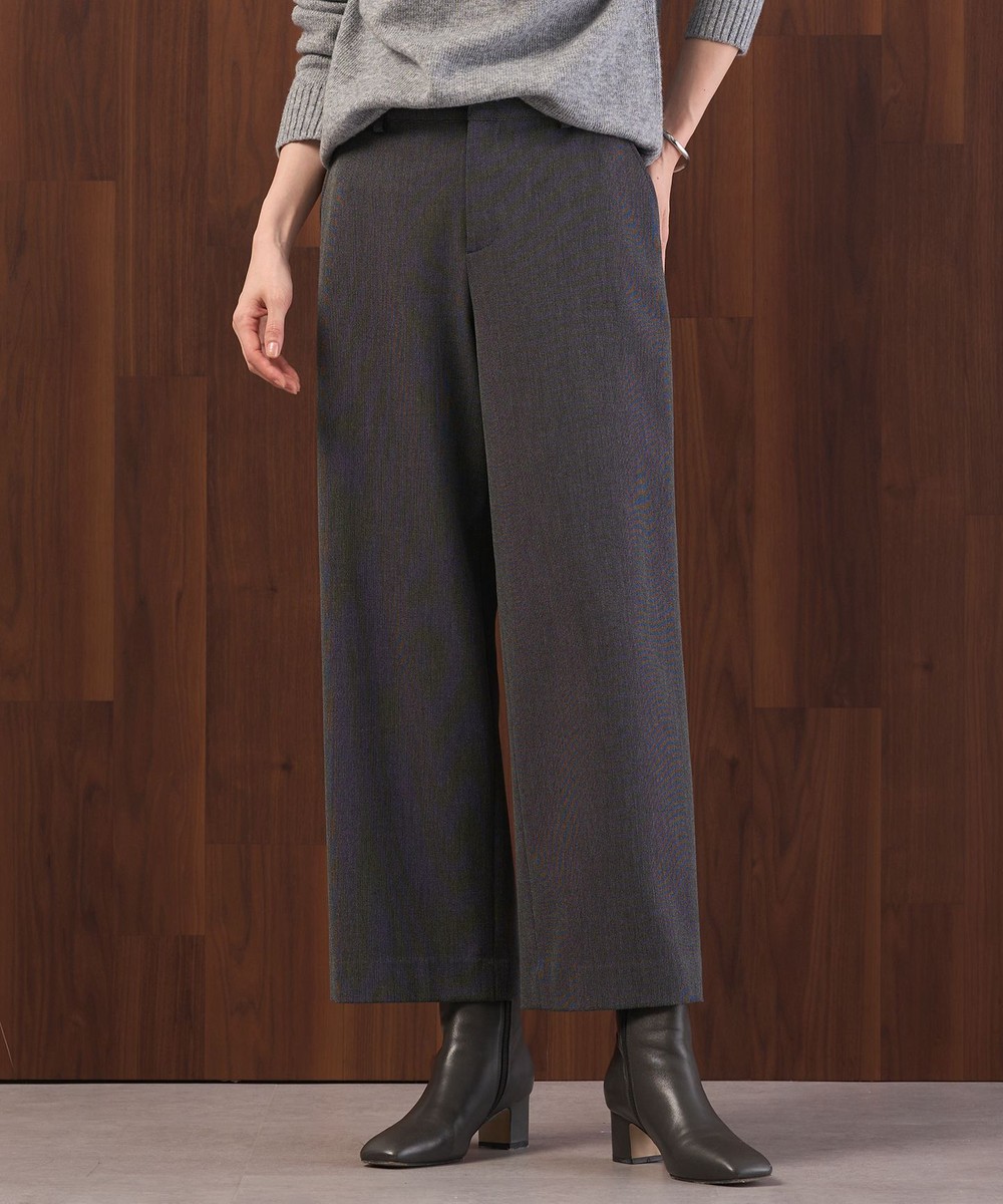 【オンワード】 J.PRESS LADIES>パンツ 【WEB限定カラーあり】T/Rアルガンシルク ワイド パンツ ライトグレー 7 レディース 【オンワード】 J.PRESS LADIES>パンツ 【WEB限定カラーあり】T/Rアルガンシルク ワイド パンツ ライトグレー 7 レディース