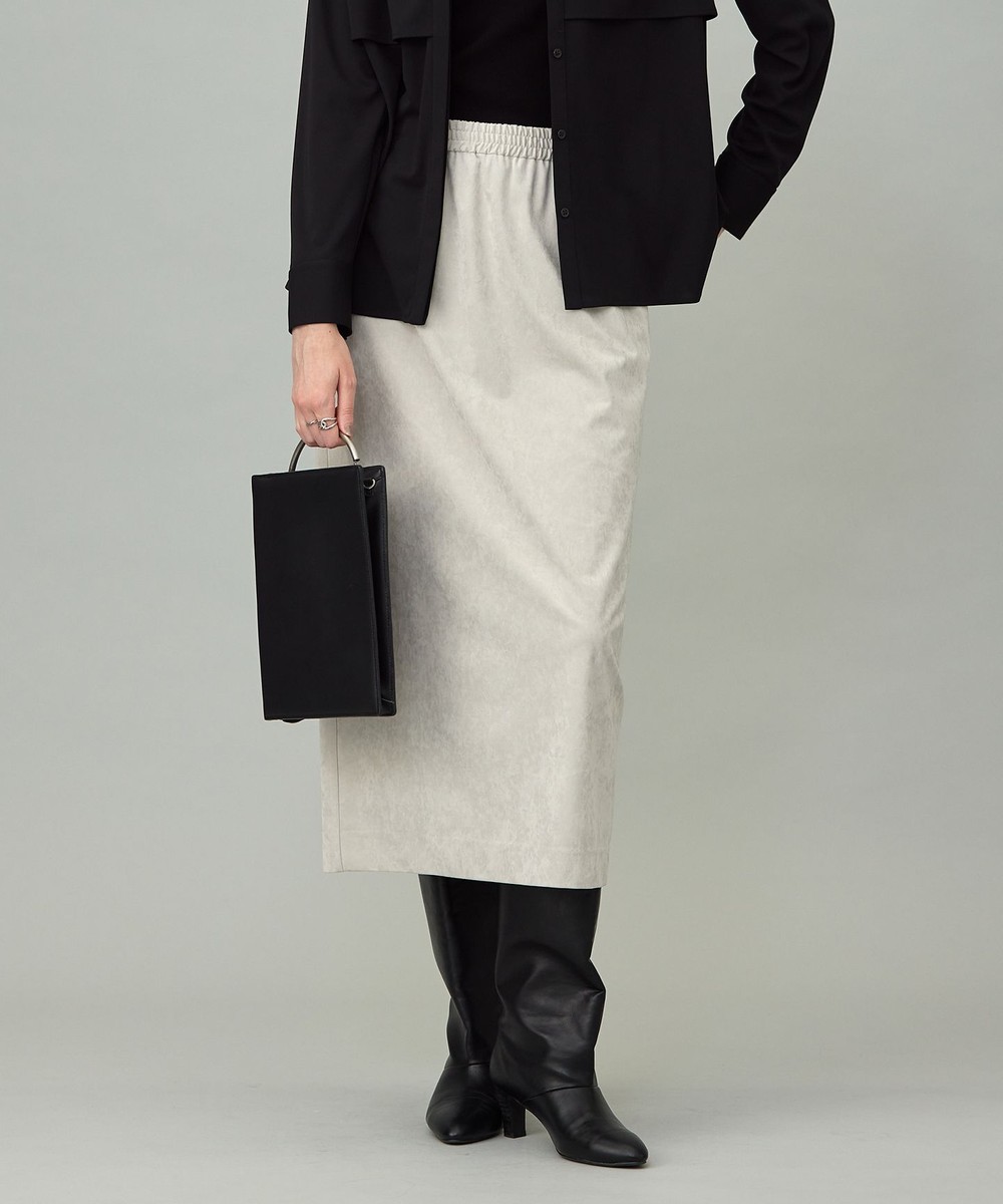【オンワード】 ICB>スカート 【洗える】ストレッチスエード ナロースカート トープ S レディース 【オンワード】 ICB>スカート 【洗える】ストレッチスエード ナロースカート トープ S レディース